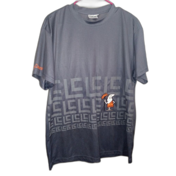 Little Caesars Employee Shirt Size Large Unisex Gray Work Top Workwear - Picture 2 of 11